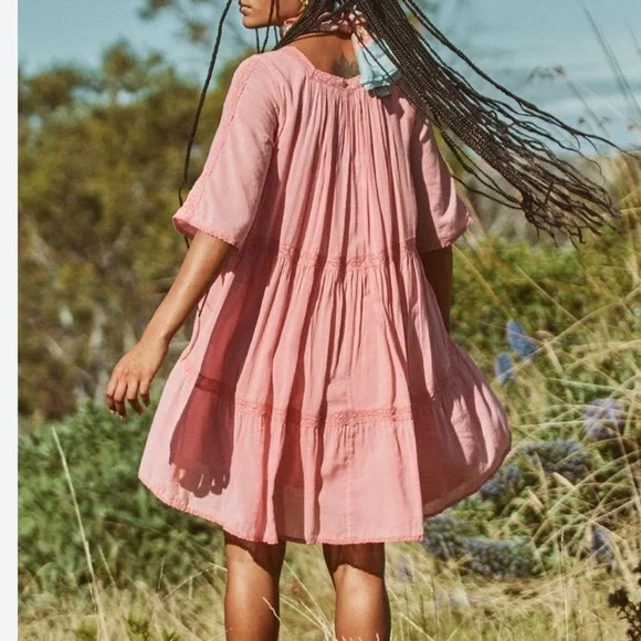 Spell Harmony Tunic Dress Peony Medium - Picture 13 of 13